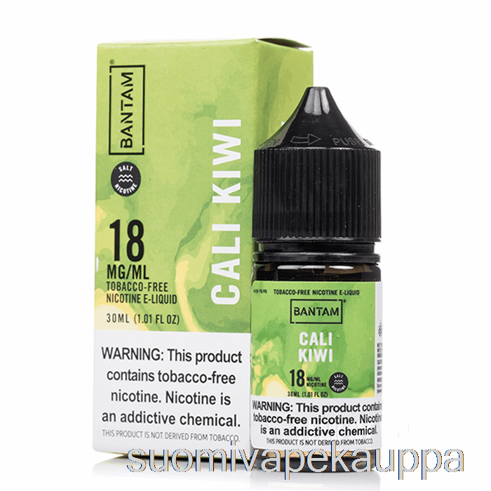 Vape Netistä Cali Kiwi Suolat - Bantam Vape - 30ml 48mg